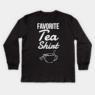 Favorite Tea Shirt Kids Long Sleeve T-Shirt